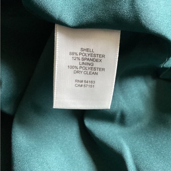 NWT Eliza J Side-Ruffled-Bow Laguna-Crepe Formal Sleeveless Gown‎ Size 22W - Picture 6 of 7